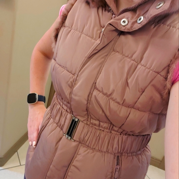 Aron Fashion Vest Faux Fur size M - Picture 6 of 9